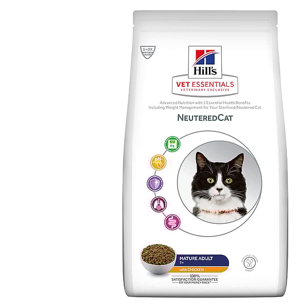 En påse med kattmat.