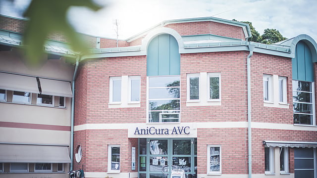 Aros Veterinärcentrum byggnad.