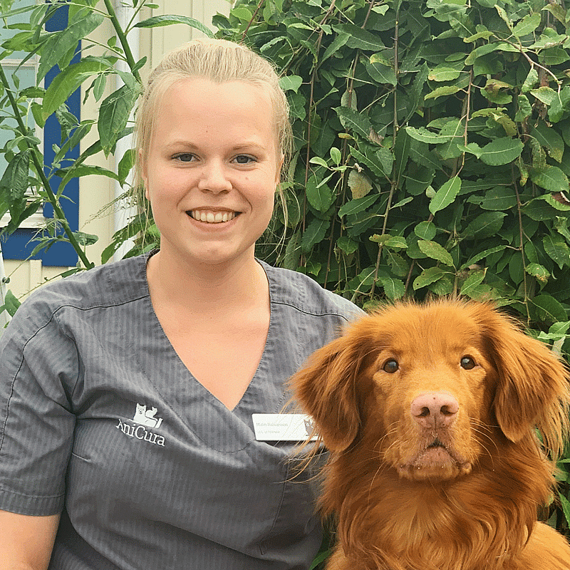 Foto av Malin Halvarsson, Leg. Veterinär