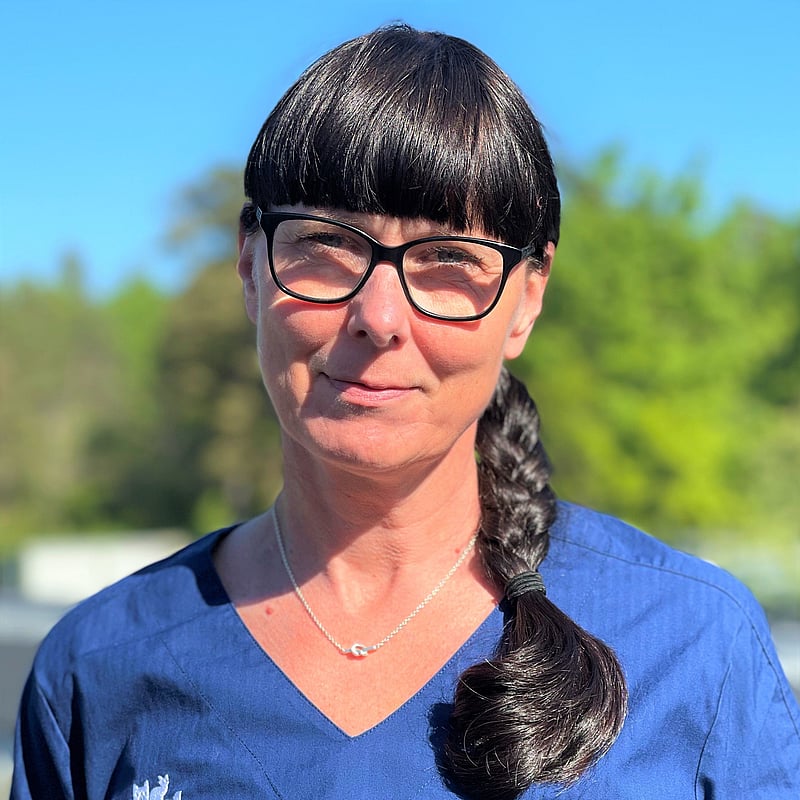 Foto av Malin Åberg, Leg Djursjukskötare
