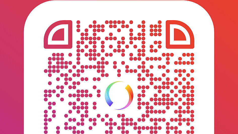 Swish QR kod för att skänka pengar.