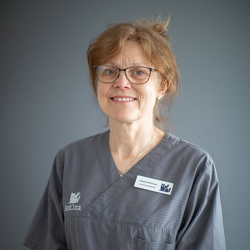 Foto av Jeanette Pettersson, Leg. Djursjukskötare