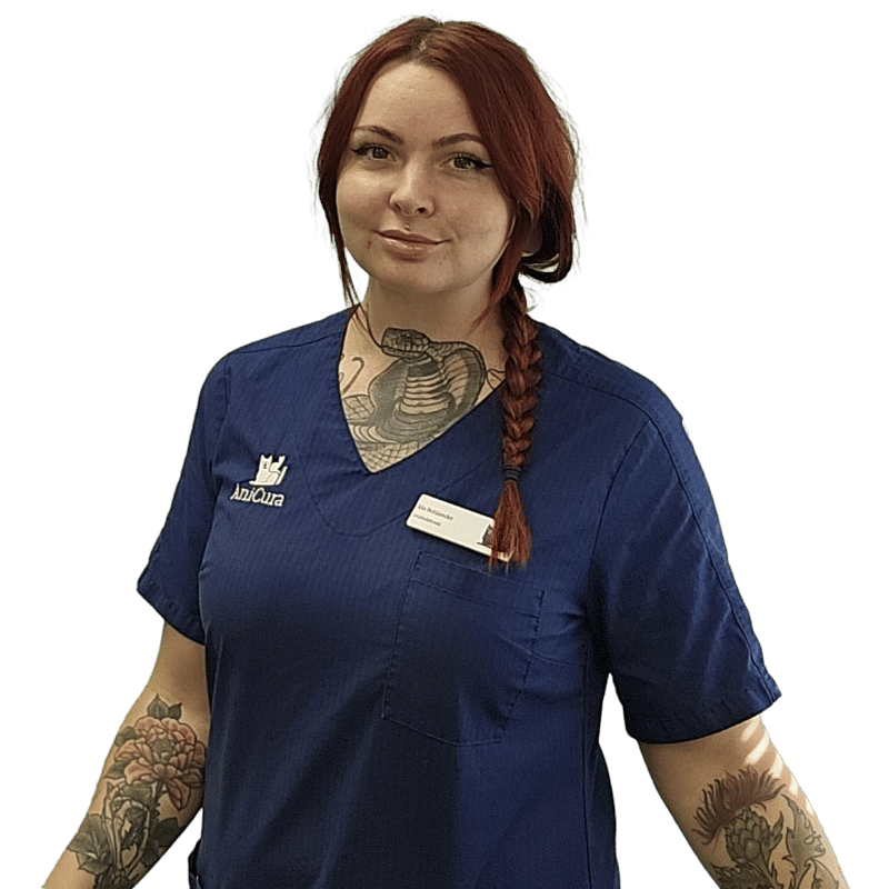 Foto av Ida Bohlander, Djurvårdare