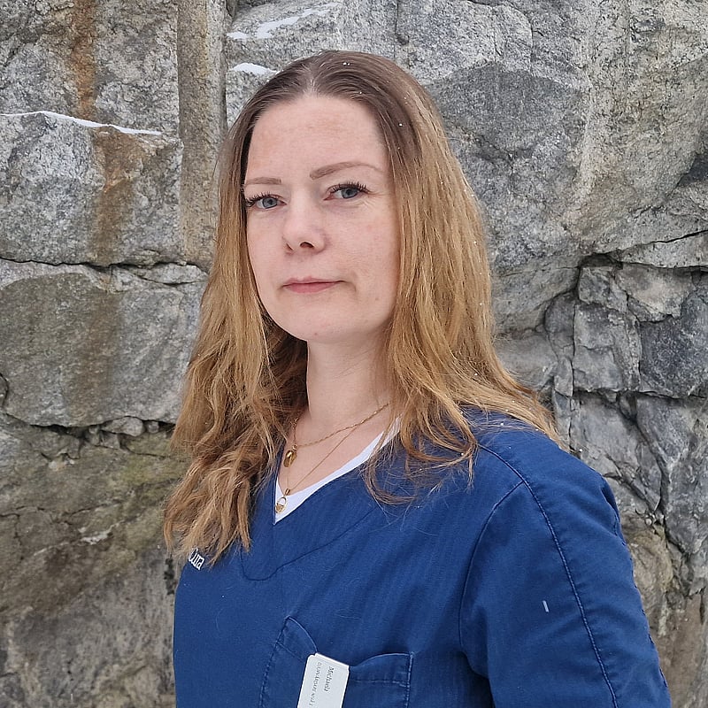 Foto av Michaela, Djurvårdare nivå III