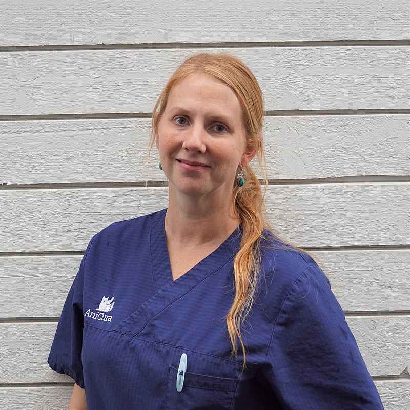 Foto av Lisa Jonsson, Legitimerad Veterinär